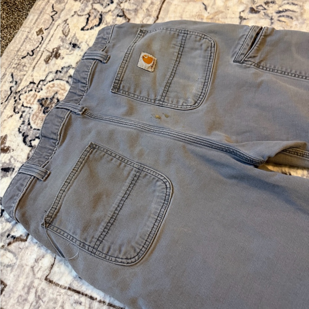 Carhartt Men's Cargo Pants in Gray